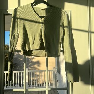 Brandy Melville Matcha green long sleeve!